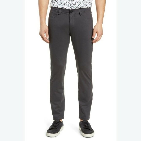 𝅺THEORY Raffi Grey Preppy Slim Fit  Office Date Night City Chic Jeans -  Men's - Picture 1 of 10